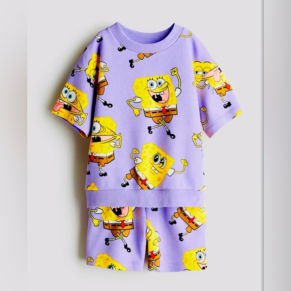 Brand new H&M SpongeBob SquarePants Kids outfit size 4T